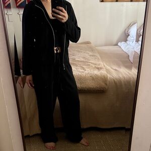 Harlow Petite Black Jacket and pants Set